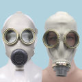 New Industrial Safety Full Face Gas Mask Chemical Breathing-Mask Paint Dust Respirator Workplace Safety With Connecting Pipe.