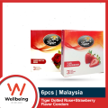Tiger Condom Mix - 1 Pack Rose & 1 Pack Strawberry Flavor Condom For Men - 3x2=6pcs. 