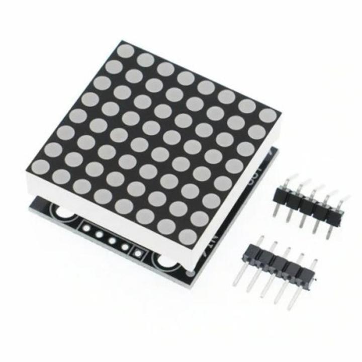 8x8 LEDs Red - Dot Matrix Display Shield with SMD MAX7219