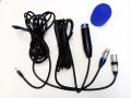 WAZ Microphone for Camera using Shure 959 mic Coil with 24- 30 feet Long Wire 3.5mm jack.