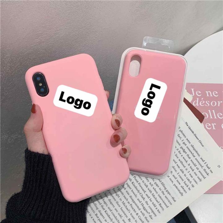 Silicon case for iphn -Xs Max/ 10 Max with logo