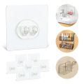 Adhesive Hook Replacement Strong Sticker Hook for Bathroom Corner Shelf Soap Dish No Drilling Organizer New 5/10PCS Shower Caddy. 