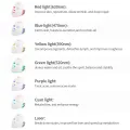 7 Colors LED Facial Mask Cover Photon Therapy Skin Rejuvenation Anti Acne Wrinkle Removal Skin Care Whitening Beauty Instrument Skin Rejuvenation Machine.