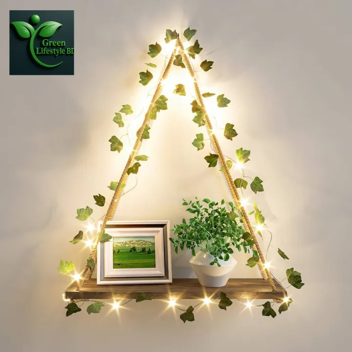 Artificial%20Ivy%20Garland%20with%20LED%20&%20Wooden%20Wall%20Hanging%20Shelf%20%E2%80%93%20Decorative%20Plant%20Shelf%20for%20Bedroom,%20Living%20Room,%20Kitchen%20&%20Bathroom%20(Set%20of%201/2/3)%20-%20Image%202