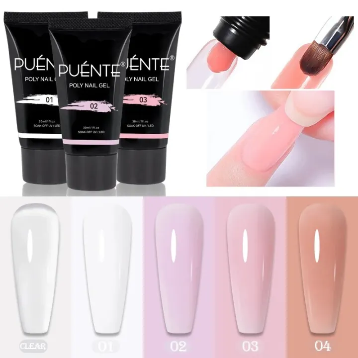 PUENTE%20Poly%20Nail%20Gel%2030ML%20Hema%20Free%20Acrylic%20Gel%20Finger%20Extension%20Semi%20Permanent%20Fast%20Builder%20Hybrid%20Varnish%20UV%20Poly%20Nail%20Polish%20-%20Image%202