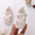 New Bow 0-12 Month Baby Soft Sole Spring Autumn Walking Shoes for Boys and Girls. 