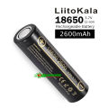 LiitoKala Flat Top Lii-26A 18650 2600mAh 3.7V Li-ion Rechargeable Battery Lithium ion Battery.