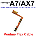 Oppo OPPO A7 A12 A15 A15S A16 A16S AX7 A1K Power on off Switch Button Side Volume Up Down Buttons Flex Cable Replacement Parts. 
