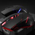 ET X-08 2000DPI Adjustable Wireless Professional Gaming Mouse (Red). 