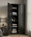 Indispensable - Modern 2 Doors Almirah with Inner Storage Shelves by Shormi Furniture - Furniture & Decor - Modern and Trendy. 