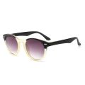 NONOR Dual Focus Reading Glasses Gray Lenses Fashion Men and Women Reading Glasses Outdoor Fishing Sunglasses Round Glasses. 
