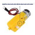 8pcs Dc Gearbox Motor Tt Motor 3v 6v Dual Shaft Electric Gear Motors With 2pin Male Connector Wire 1:48 For Arduino Smart Rc Car.