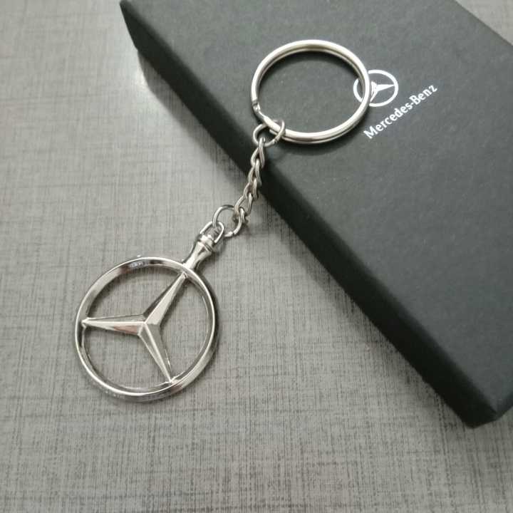 MERCEDES%20BENZ%20Stylish%20Key%20Chain%20metallic%20keychain%20car%20bike,%20key%20ring%20keyring%20-%20Image%202