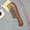 Sandalwood Wide Tooth Comb Curly Hair Portable Coarse Tooth Wooden Comb Hair Massage Tool Coarse. 