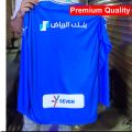 Gear Up For The Game With The Al Hilal Full Sleeve Football Jersey - Official Home Jersey For Football Enthusiasts.