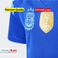 Premium Men's Argentina Jersey - Copa America Home Kit. 