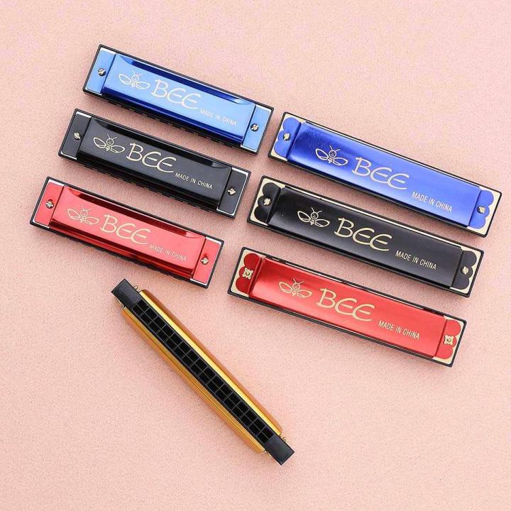 Metal Bee Mouth Organ for Children- 48 Holes