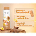 Ponds Talcum Powder - Sandal Natural Sunscreen Radiance - 100g.