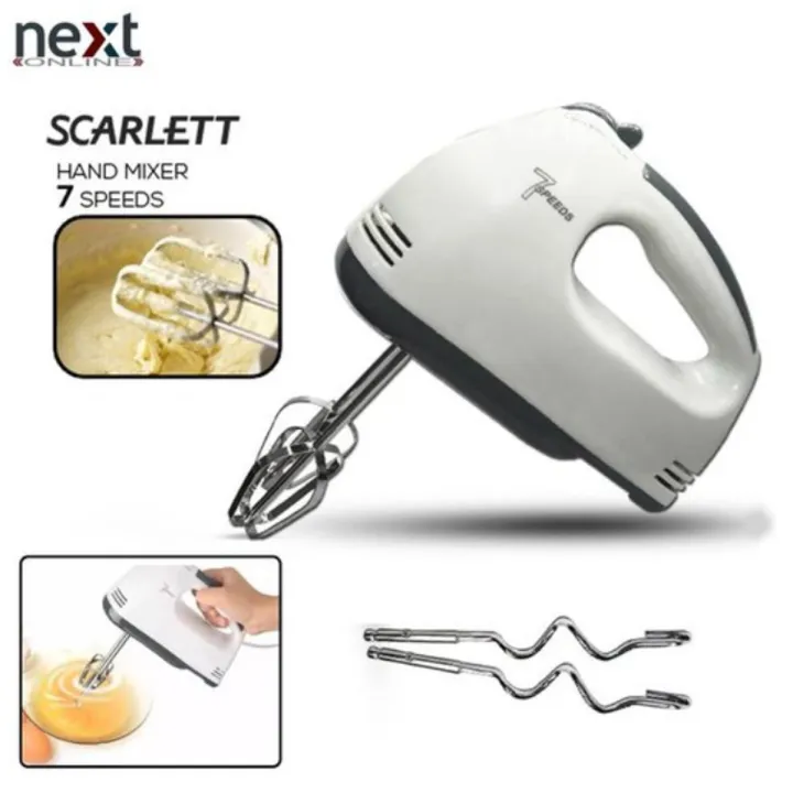Scarlett%20-%20Electric%20Egg%20Beater%20and%20Mixer%20for%20Cake%20Cream%20-%20White%20-%20Image%202
