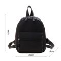 Casual Nylon Women Mini Backpack Fashion Solid Color Preppy Style Students School Bags Female Small Travel Knapsack Rucksacks. 