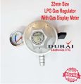 LPG 22 mm Gas Regulator With Meter Display. 