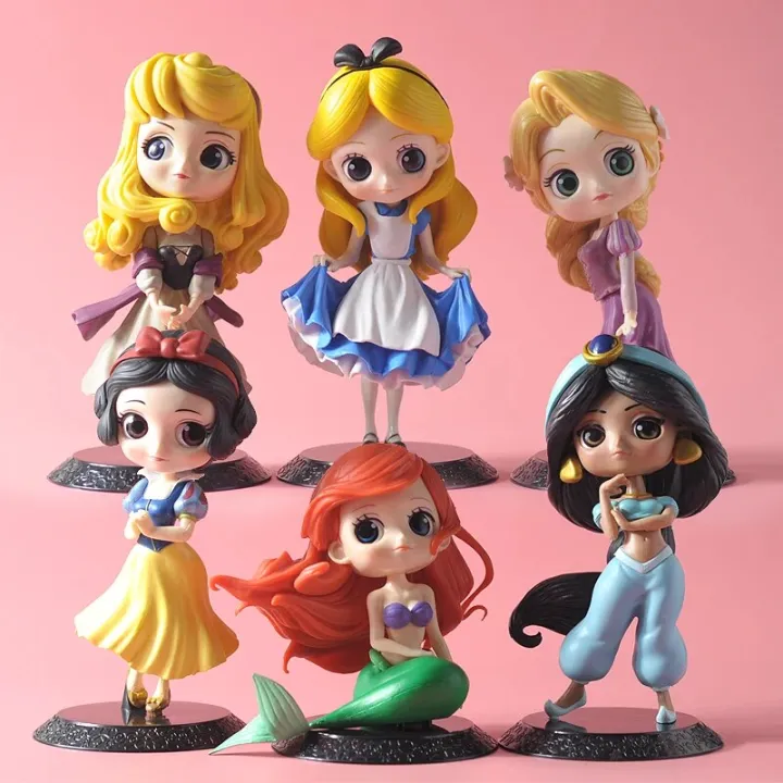 Q%20Posket%20Princess%20Disney%20Doll%20Elsa%20Anna%20Ariel%20Figure%20Toys%20Dolls%20Toys%20Cake%20Decoration%20Birthday%20Party%20Kids%20Gift%20Xmas%20Halloween%20-%20Image%202