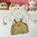 Only clothes for sale] medium Lena bear clothes Bear Plush Doll Doll for 30cm teddy bear jumpsuit. 