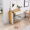 Bniture Engineered Wood Shoe Rack Strong, Sturdy and Stylish | Moisture & Termite Resistant, Without Wooden Metal Legs 36/30".