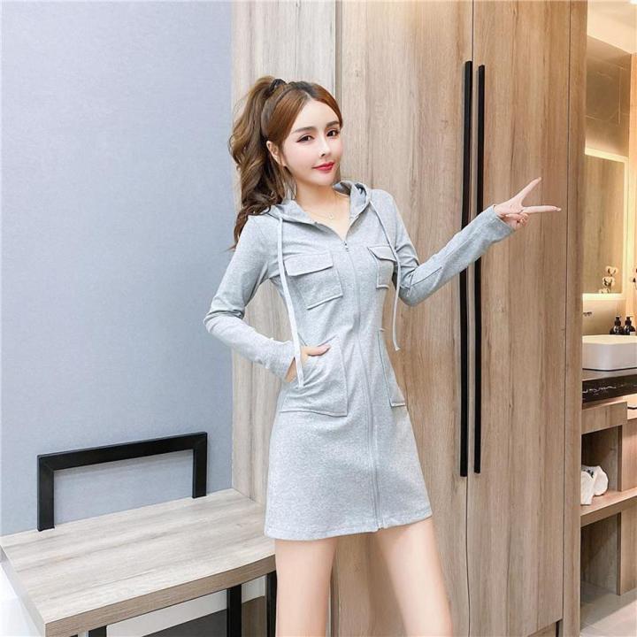 korean fashion slim fit dress Slim-Fit Shirred Mini Dress IU523 - Korean Women's Fashion