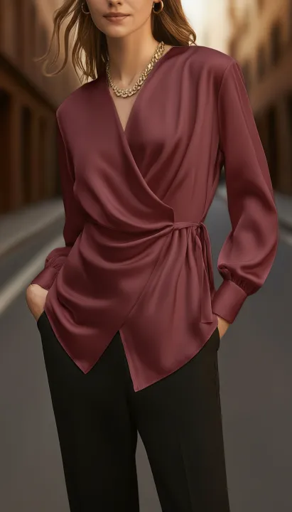 Women%E2%80%99s%20Soft%20Satin%20Silk%20Top%20%E2%80%93%20Stylish%20Wrap%20Design%20-%20Image%206