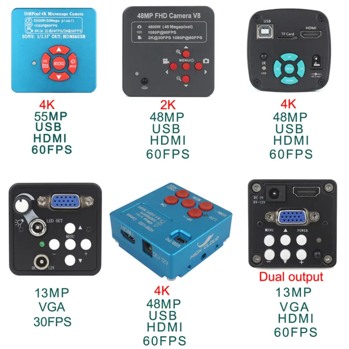 SONY%2048MP%204K%201080P%20HDMI%20USB%20Digital%20Video%20Monocular%20Microscope%20Camera%20130%20Zoom%20C-Mount%20Lens%20For%20Phone%20Soldering%20Repair%20Tools%20-%20Image%203