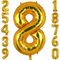 Number Foil Balloon Happy Birthday / Party / Wedding Decoration. 