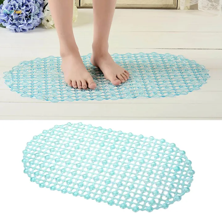 Non%20Slip%20Bath%20Mat%20for%20Bathroom,%20Pebble%20Frosted%20Anti-Mould%20Anti%20Slip%20Plastic%20Oval%20Bathtub%20Shower%20Mat%20with%20Grip%20Suction%20Cups,67x37cm%20-%20Image%209