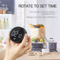 Magnetic Kitchen Timer LED Digital Timer Manual Countdown Timer Alarm Clock Cooking Shower Study Fitness Stopwatch Time Master. 