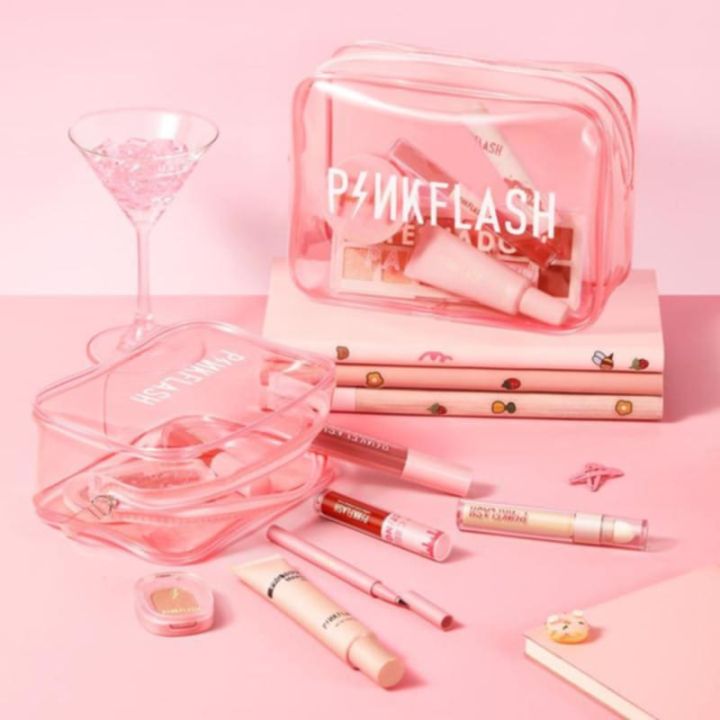 Pink Flash Makup Bag Small size -#HZ02