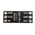 CR1 Module PPM/SBUS to ELRS CRSF Adapter Board Black Adapter Board PCB Adapter Board for AT9S WLFY Transmitter. 