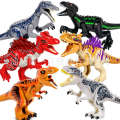 Compatible with LEGO dinosaur simulation Jurassic Tyrannosaurus rex children's assembly toy puzzle building block. 