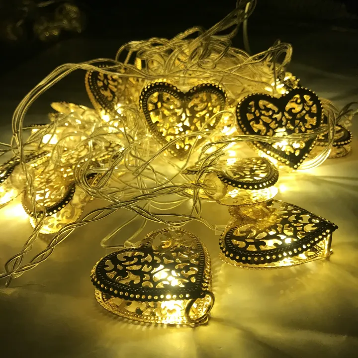 Room%20Decoration%20light%20Golden%20Metal%20LOve%20Fairy%20Light,%20Metal%20Star%20String%20Light%20-%20Image%202