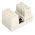 GPU 180 Degree Angle Power Adapter, 8 Pin GPU U Turn Power Adapter Female To Male for Desktop Graphics Card. 