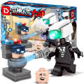 Horror Game Skibidi Toilet Building Blocks Figure Toy Speakerman TV Man DIY Bricks Set Assembled Doll Kids Educational Toys KankongAgu.