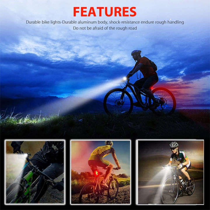 Bike%20Bicycle%20Light%20USB%20LED%20Rechargeable%20Set%20MTB%20Road%20Bike%20Front%20Back%20Headlight%20Lamp%20Flashlight%20Cycling%20Light%20Cycling%20Accessories%20Mzea%20-%20Image%207