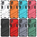 lthmy for Xiaomi Mi 11 Ultra (6.81 ) Armor TPU and PC Solid Color Stand Holder Kickstand Phone Casing Shockproof Buffer Cool Back Cover.
