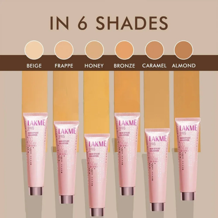 Lakmé 9 To 5 CC Complexion Care Cream SPF 30 PA++