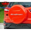 ECOSPORT LOGO Car Rear Spare Tire Emblem Trim Sticker for Ford Ecosport 2013 2014 2015 2016 2017 Accessories. 