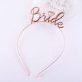 Bachelorette Party Bride To Be Bridal Shower Wedding Veil Headband Shoulder Strap Banner Set Wedding Party Decoration Supplies. 