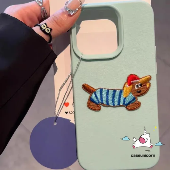 Cute%20Puppy%20Cartoon%20Dachshund%20Dog%20DIY%203D%20Sticker%20Couples%20Case%20Compatible%20for%20IPhone%2015%2011%2016%2014%2013%2012%20Pro%20Max%20XR%20X%2014%2016%2015%20Plus%20XS%20Max%20Luxury%20Case%20-%20Image%204