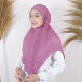 Instant hijab Bergo plisket Nayla jumbo ceruty full plisket-veil women/-veil direct adult. 