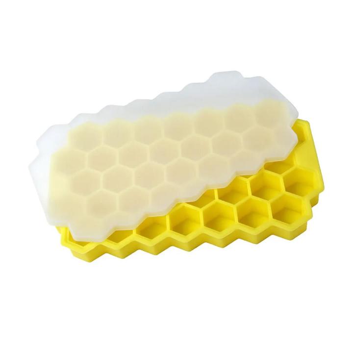 Silicone - 37 Cavity Ice-making Box - Food-Grade Silicone - ECO Friendly - Flexible and Easy to Release - Ice Cube Tray