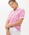 Ladies/Women  all-over Print Polo T-Shirt. 
