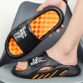 Summer Men Massage Slippers Sides Indoor Outdoor Sandals Beach Casual Shoes Soft Sole Slides Men Flip-Flops Men's Sandals.